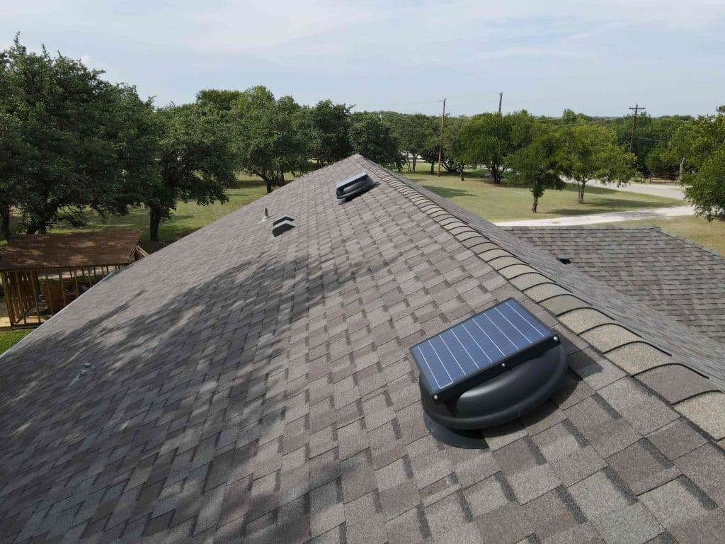 Solar powered fans for home