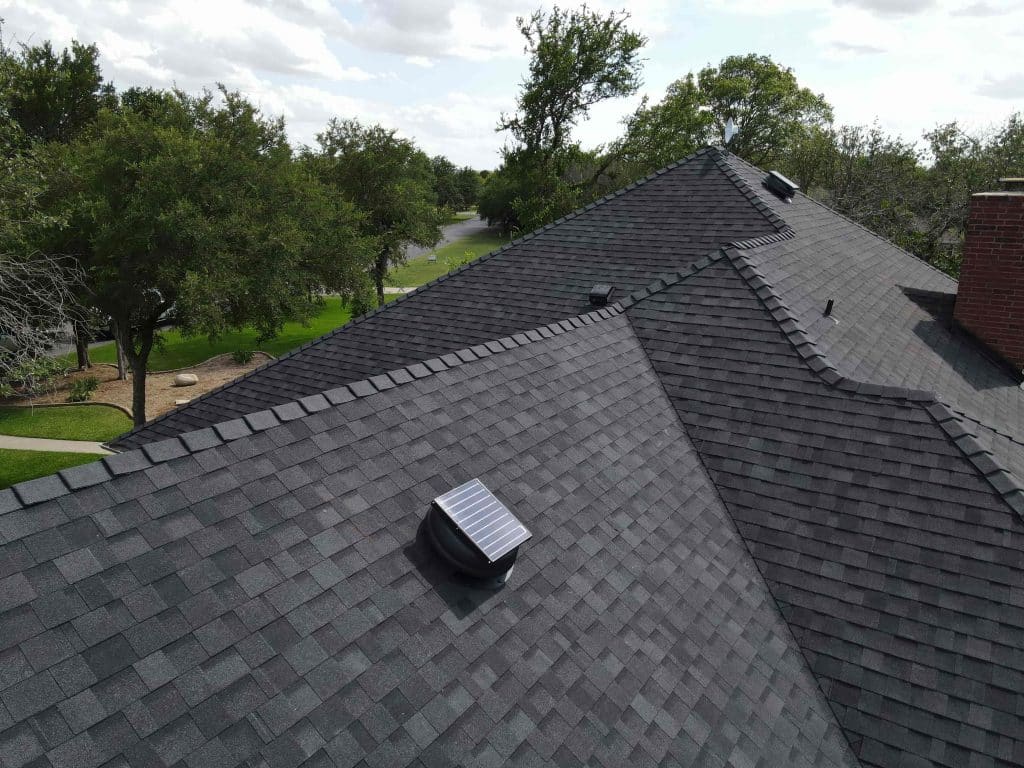 Solar powered fans in Weatherford, TX